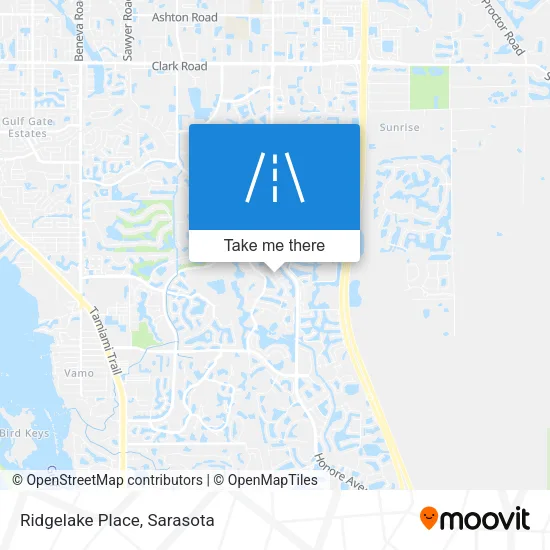 Ridgelake Place map