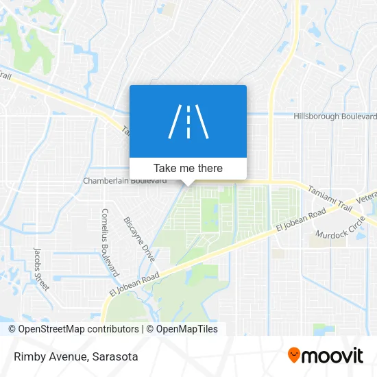 Rimby Avenue map