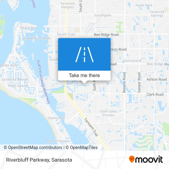Riverbluff Parkway map
