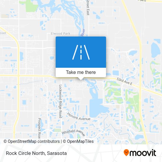 Rock Circle North map