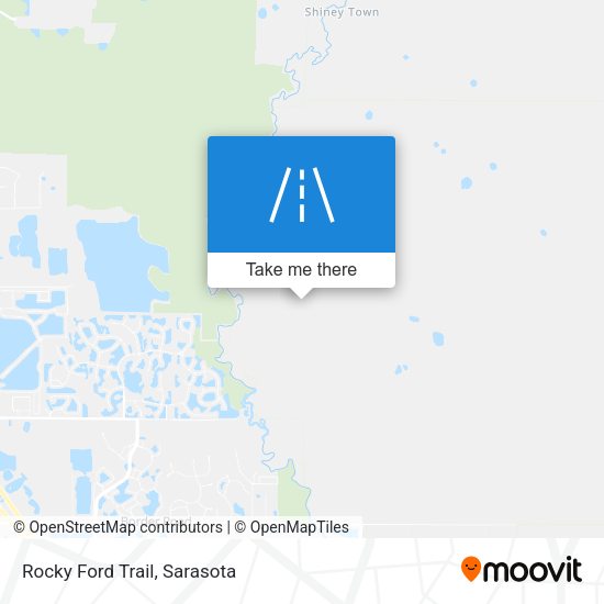 Rocky Ford Trail map