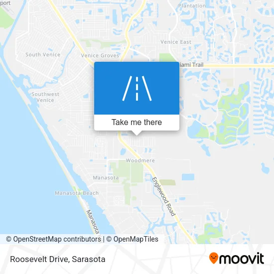Roosevelt Drive map