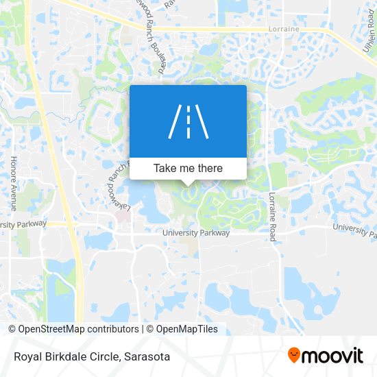 Mapa de Royal Birkdale Circle