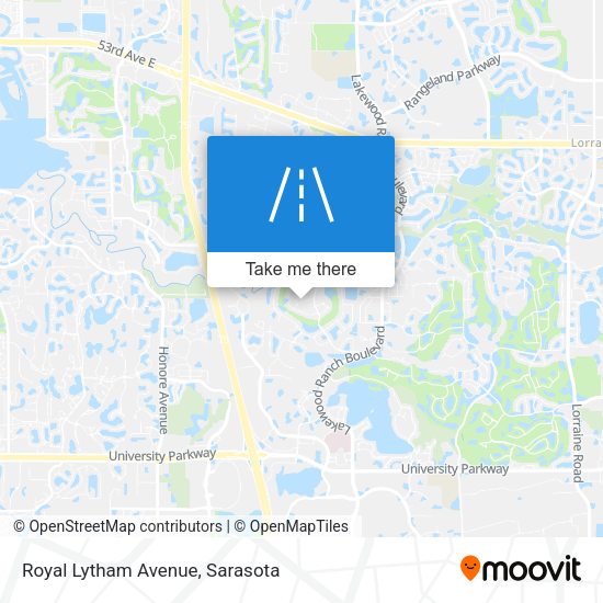 Mapa de Royal Lytham Avenue
