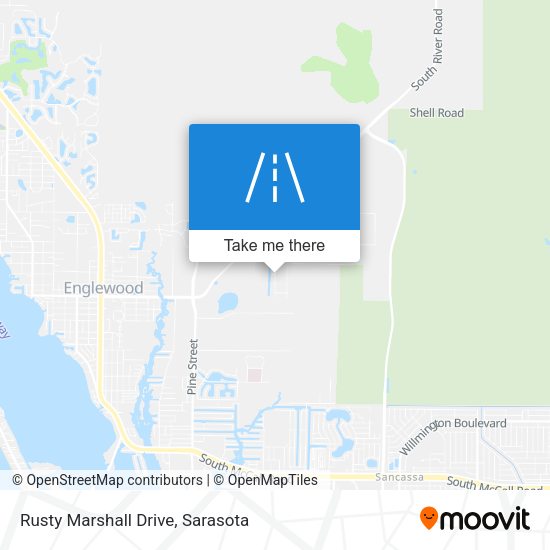 Rusty Marshall Drive map