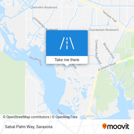 Mapa de Sabal Palm Way