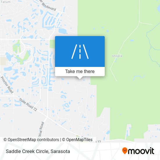Saddle Creek Circle map