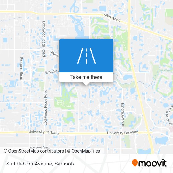 Mapa de Saddlehorn Avenue