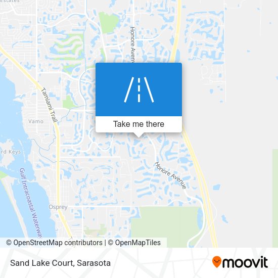 Mapa de Sand Lake Court