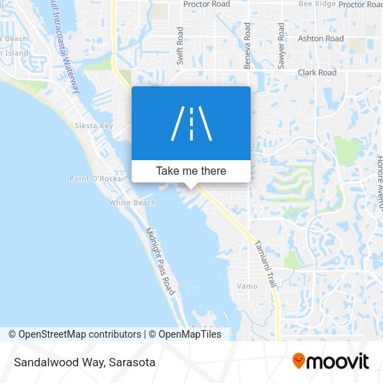 Sandalwood Way map