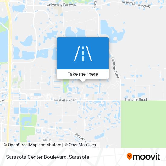 Mapa de Sarasota Center Boulevard