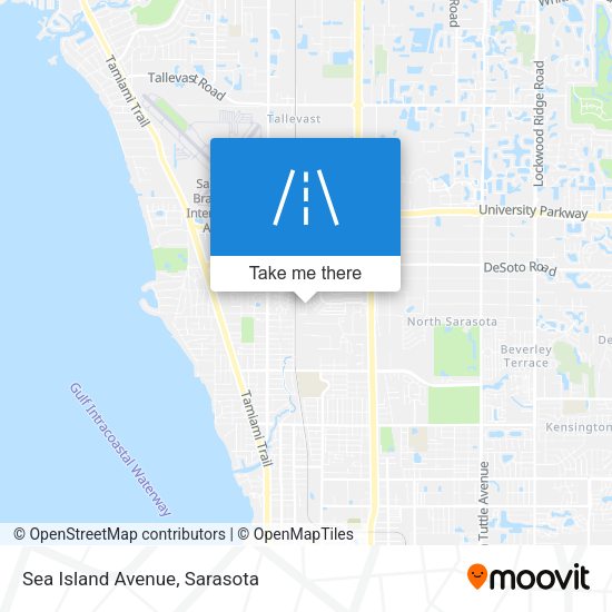 Sea Island Avenue map