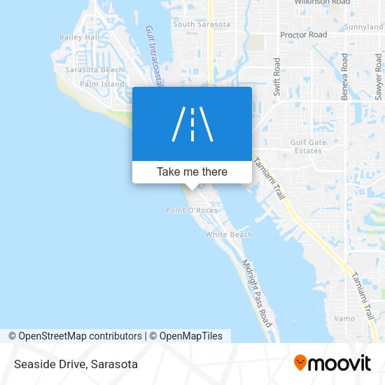 Seaside Drive map