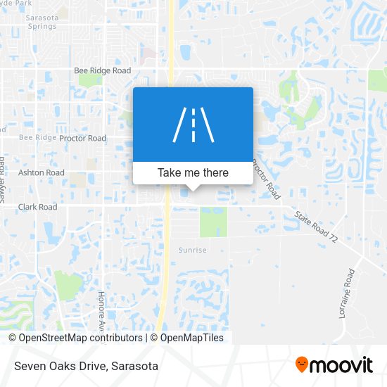 Seven Oaks Drive map