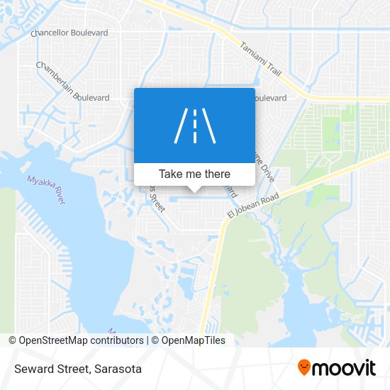Mapa de Seward Street