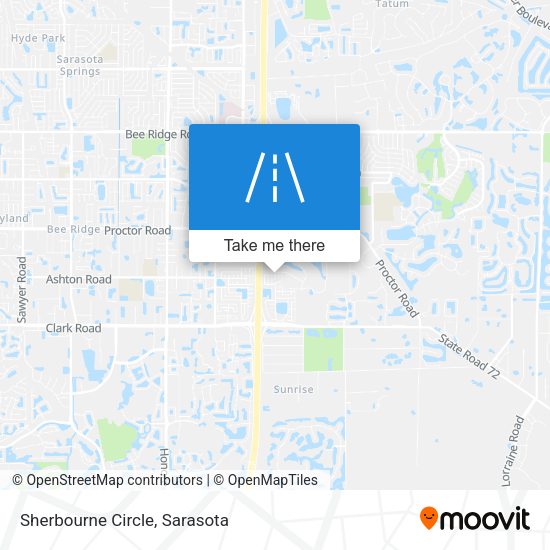 Sherbourne Circle map