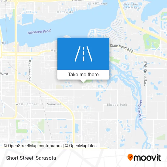 Short Street map