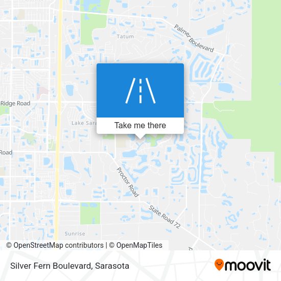 Mapa de Silver Fern Boulevard