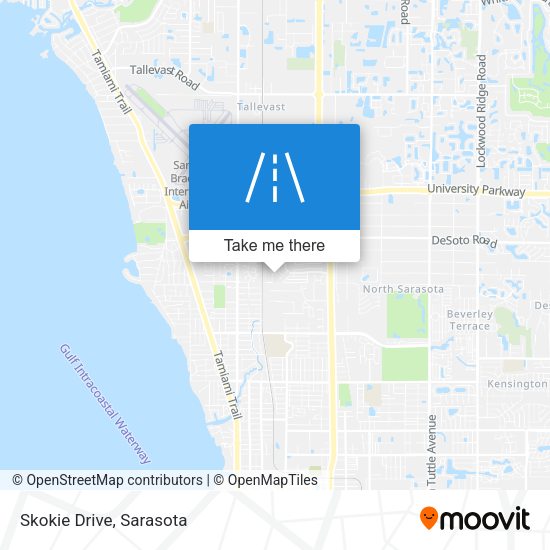 Skokie Drive map