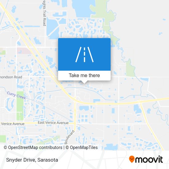 Mapa de Snyder Drive