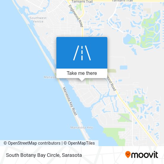 Mapa de South Botany Bay Circle