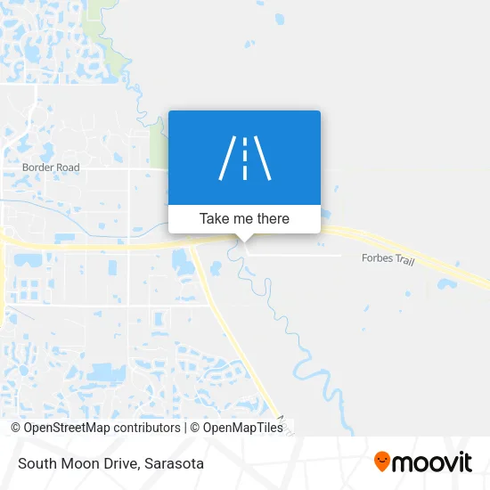 South Moon Drive map