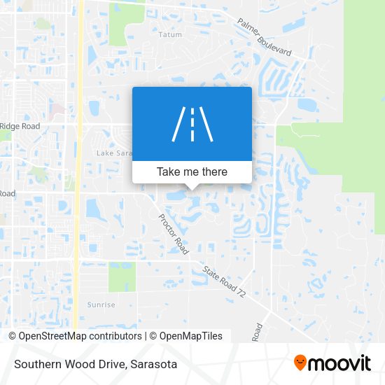 Mapa de Southern Wood Drive