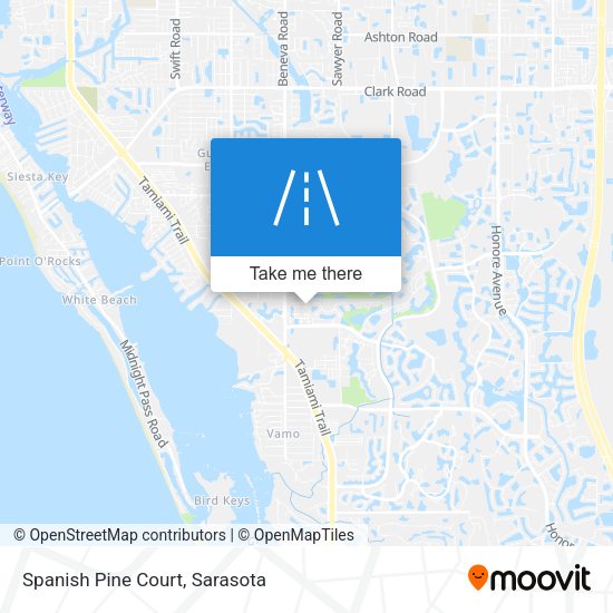 Spanish Pine Court map