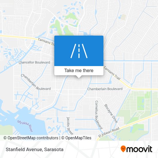 Mapa de Stanfield Avenue