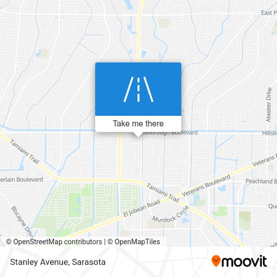 Mapa de Stanley Avenue
