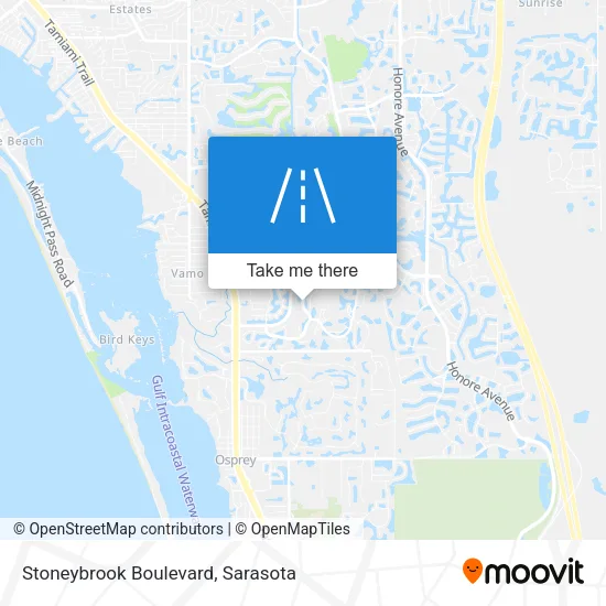 Stoneybrook Boulevard map