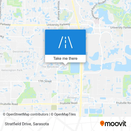 Stratfield Drive map