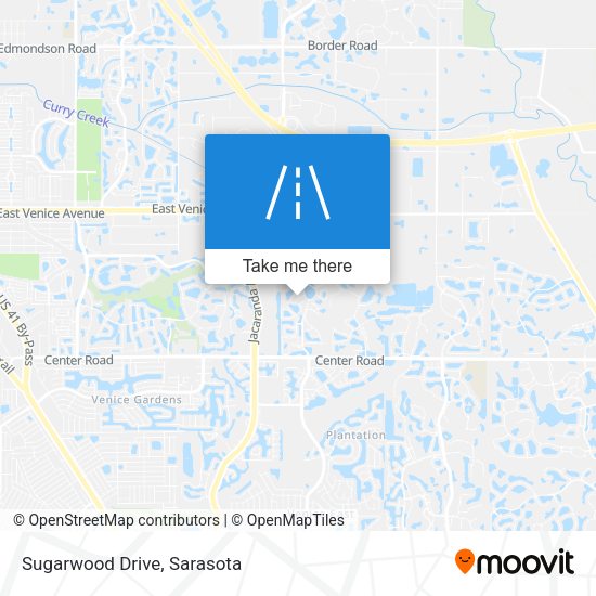 Sugarwood Drive map