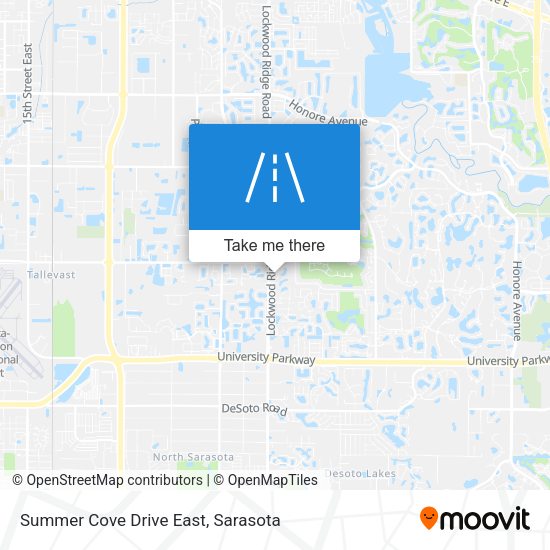 Mapa de Summer Cove Drive East