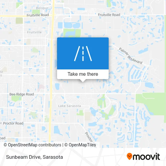 Sunbeam Drive map