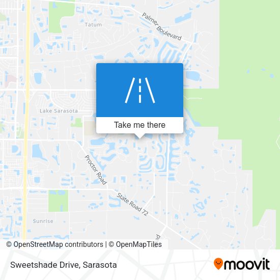 Mapa de Sweetshade Drive
