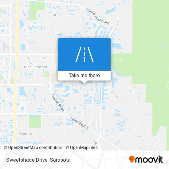 Sweetshade Drive map