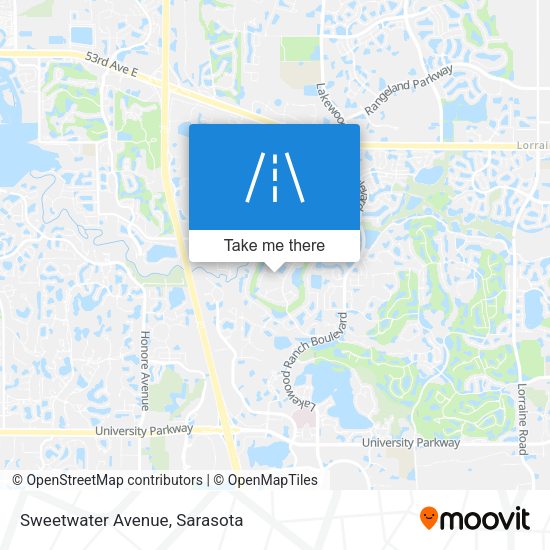 Mapa de Sweetwater Avenue