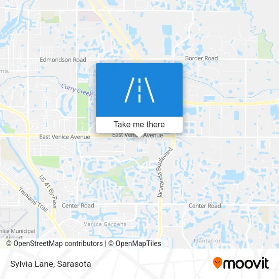 Sylvia Lane map