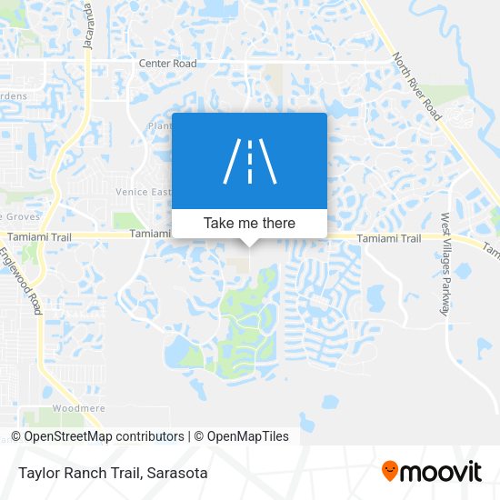 Mapa de Taylor Ranch Trail