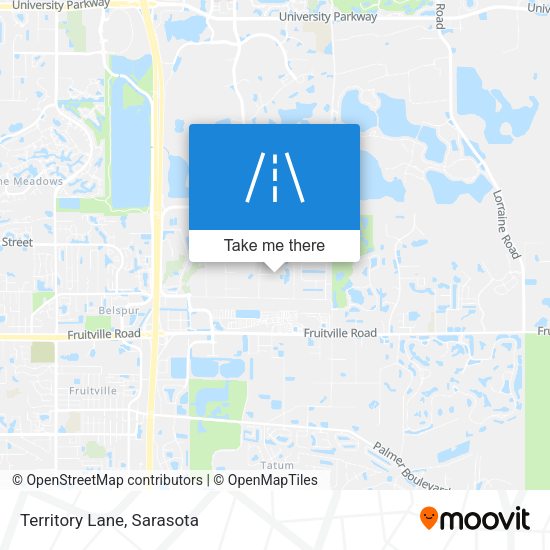 Mapa de Territory Lane