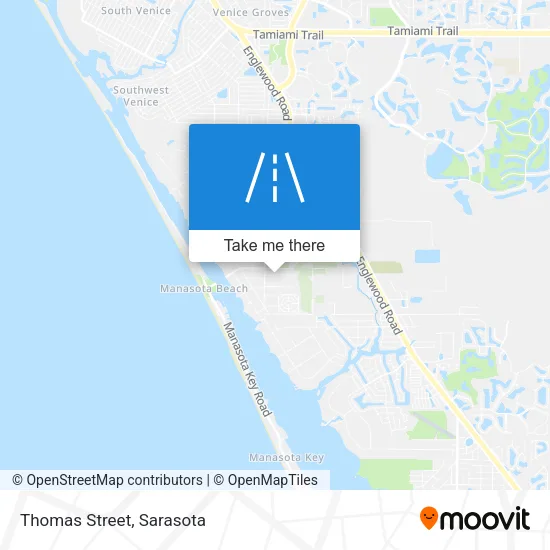 Thomas Street map
