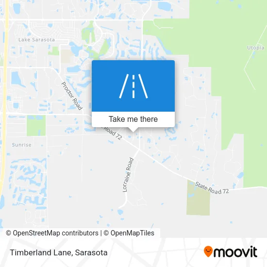 Timberland Lane map