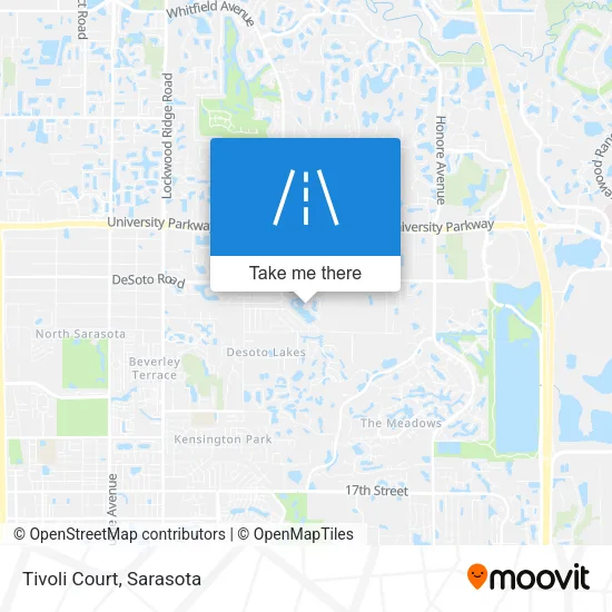 Tivoli Court map