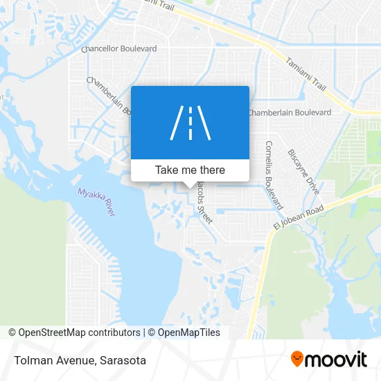 Tolman Avenue map