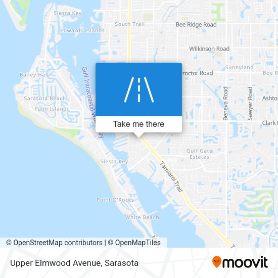 Upper Elmwood Avenue map