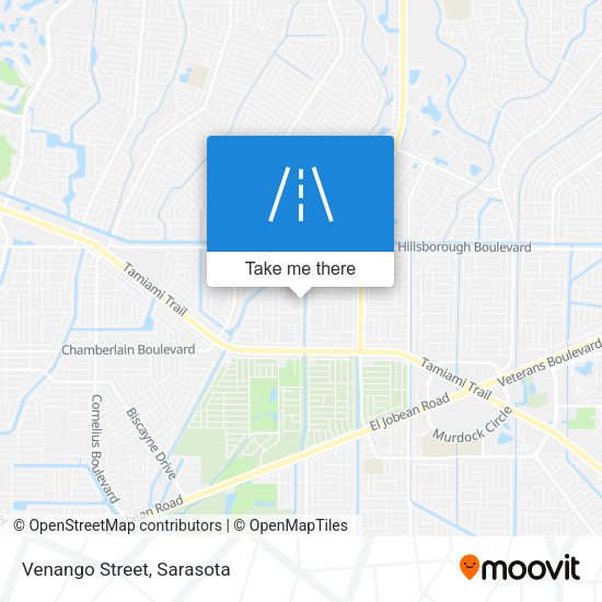 Mapa de Venango Street