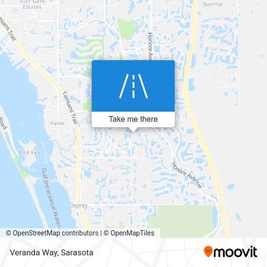 Mapa de Veranda Way