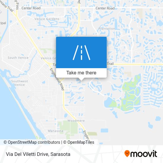Mapa de Via Del Viletti Drive