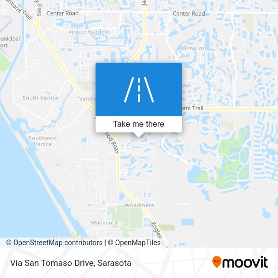 Via San Tomaso Drive map